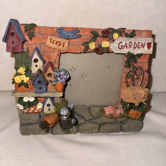 FIGI To The Garden Collection Picture Frame RESIN For 3.5"×5" Photo 3D - Picture 1 of 7